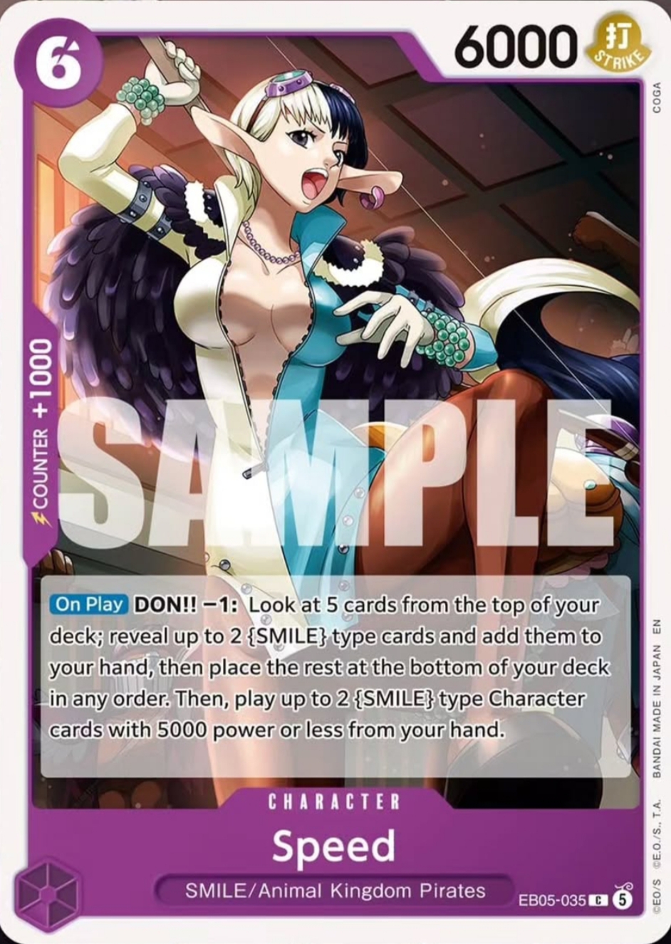 EB05-035 Speed card
